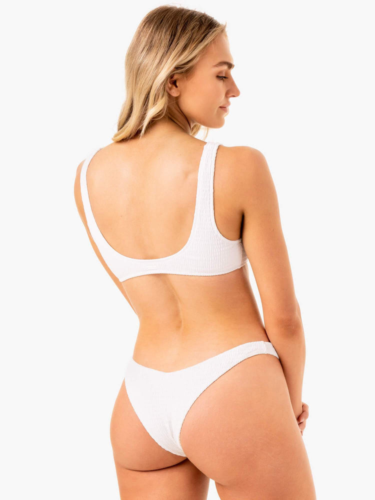 Sous Vêtement Ryderwear Paradise V Bikini Blanche Femme | JSC-46074618