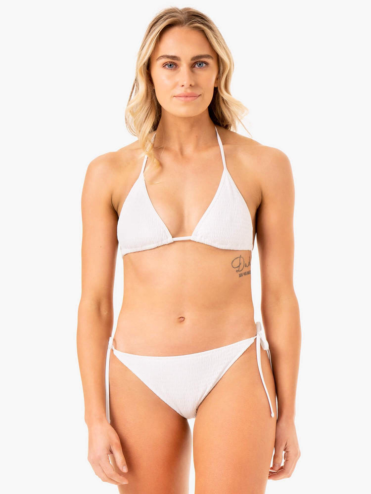 Sous Vêtement Ryderwear Paradise Tie Bikini Blanche Femme | JCU-31961611