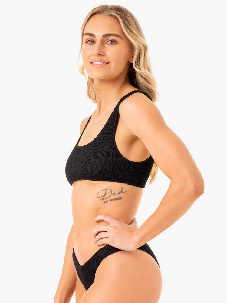 Sous Vêtement Ryderwear Paradise V Bikini Noir Femme | MNM-95807510