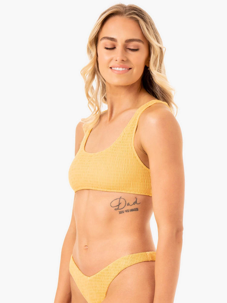 Hauts Ryderwear Paradise Scoop Bikini Mangue Femme | VLK-67748097