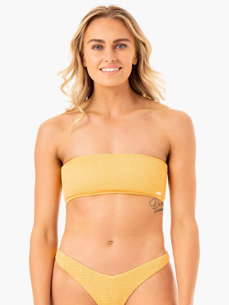 Hauts Ryderwear Paradise Bandeau Bikini Mangue Femme | BFH-25674490