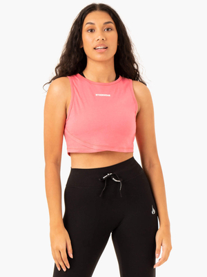 Debardeur Ryderwear Replay Cross Over Corail Femme | OXR-87536421