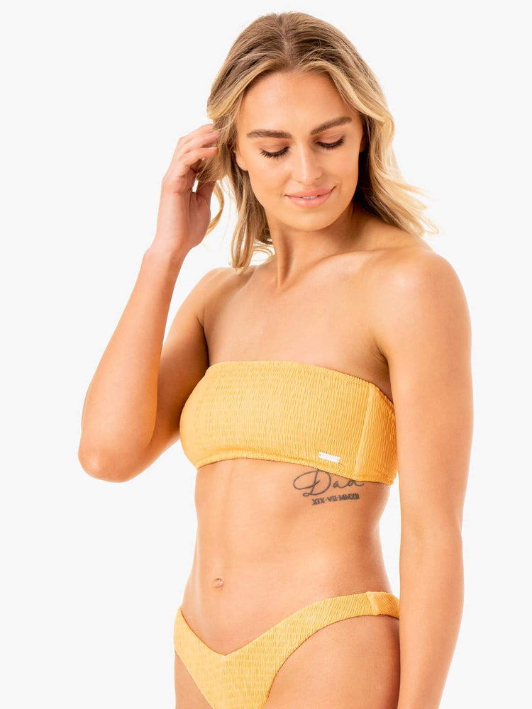 Hauts Ryderwear Paradise Bandeau Bikini Mangue Femme | BFH-25674490