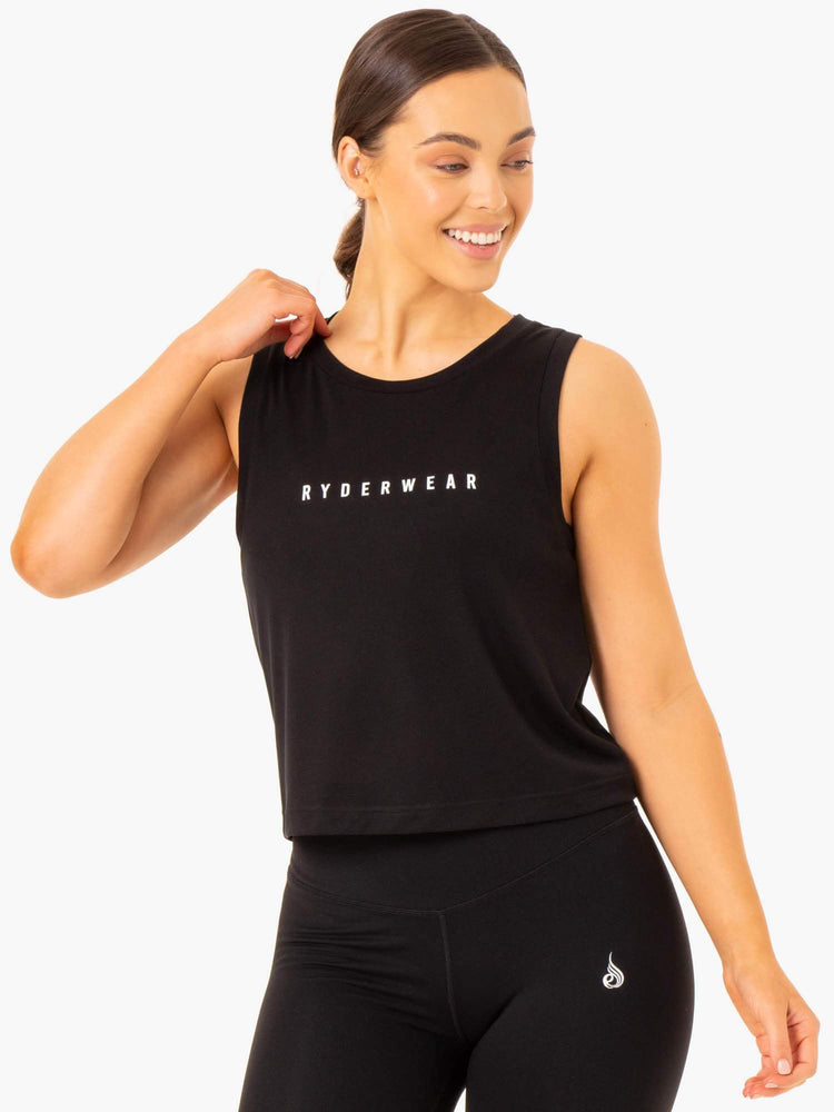 Debardeur Ryderwear Replay Noir Femme | TTU-14336256