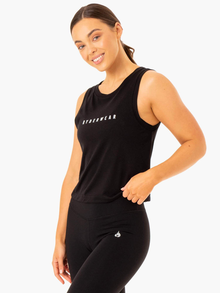 Debardeur Ryderwear Replay Noir Femme | TTU-14336256