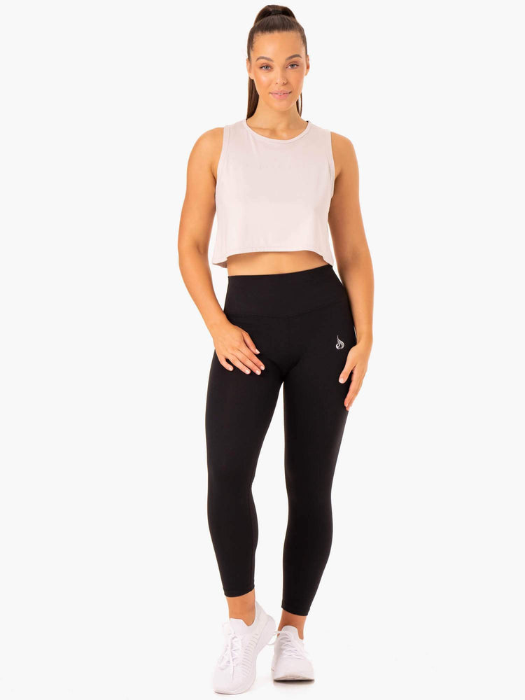 Debardeur Ryderwear Hybrid Muscle Blanche Femme | UFI-18920852