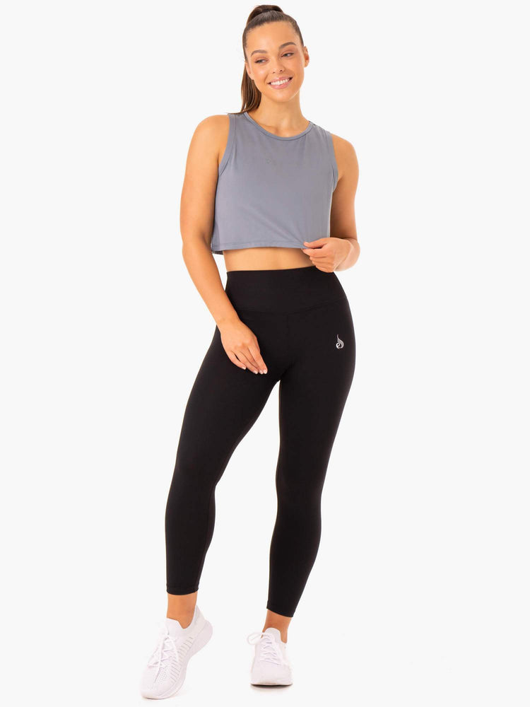 Debardeur Ryderwear Hybrid Muscle Bleu Femme | WGQ-87037158