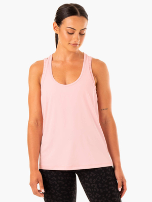 Debardeur Ryderwear Evolution Racer Back Rose Femme | VHK-81362582