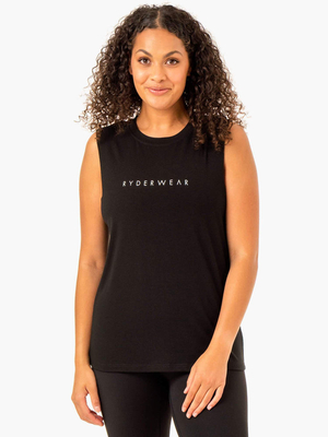 Debardeur Ryderwear Foundation Muscle Noir Femme | BTP-23632914