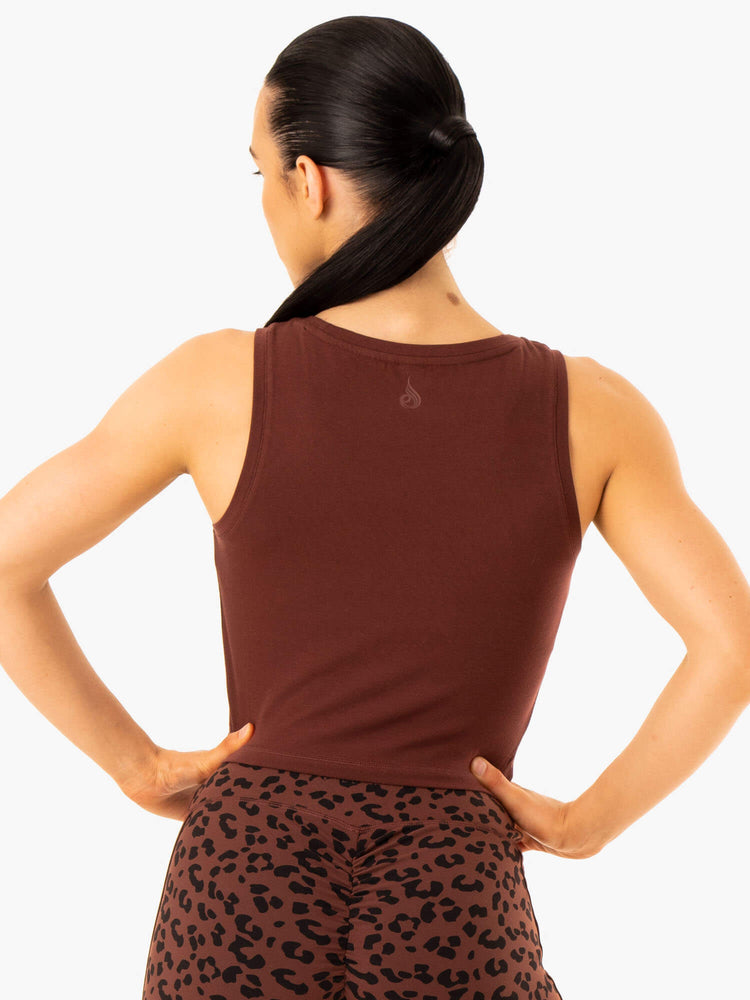 Debardeur Ryderwear Evolution Coton Chocolat Femme | OWY-45903511