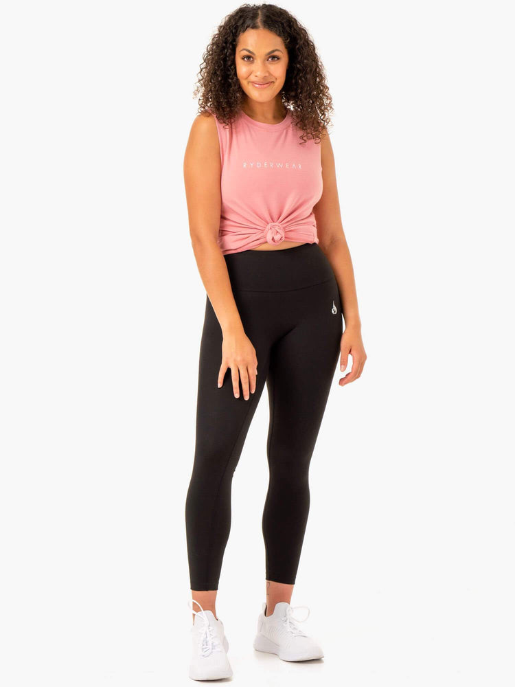 Debardeur Ryderwear Foundation Muscle Rose Femme | XBY-82449786