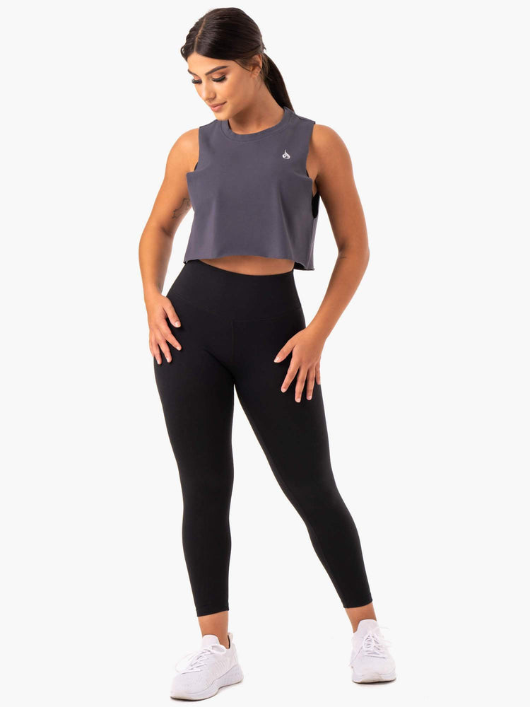 Debardeur Ryderwear Base Muscle Grise Femme | XTX-16194009