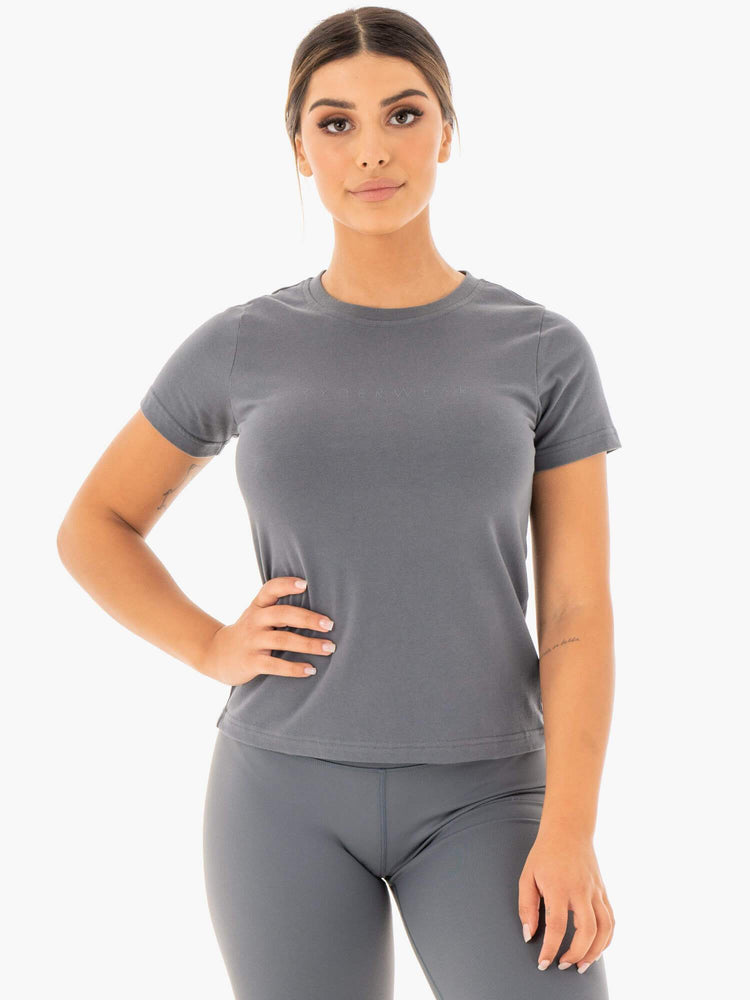 T Shirts Ryderwear Motion Grise Femme | CMA-35270128