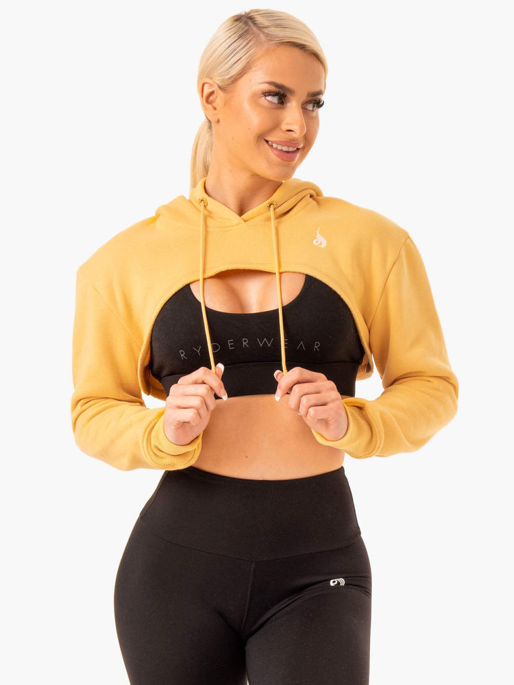 Chandails Ryderwear Staples Super Crop Mangue Femme | VFI-90151112