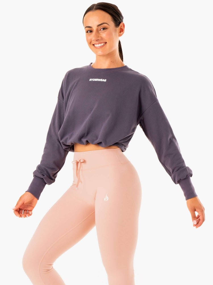 Chandails Ryderwear Replay Grise Femme | VQK-59949493