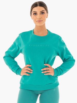 Chandails Ryderwear Motion Oversized Turquoise Femme | GFI-42819308