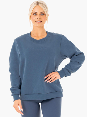 Chandails Ryderwear Motion Oversized Bleu Femme | THX-74455496