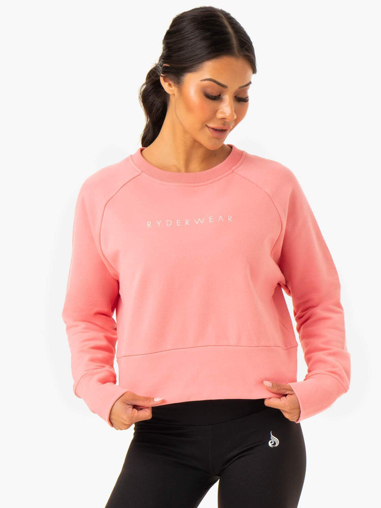 Chandails Ryderwear Motion Rose Femme | ZUO-45553072