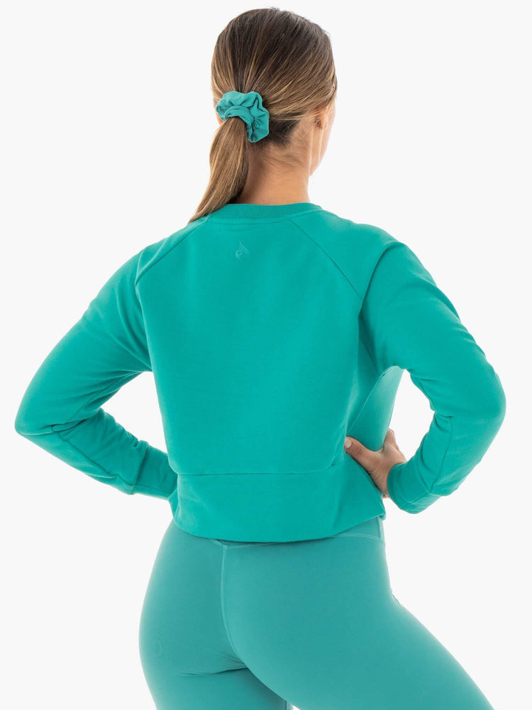 Chandails Ryderwear Motion Turquoise Femme | BPK-49949924