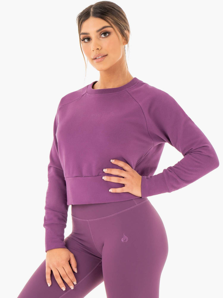 Chandails Ryderwear Motion Violette Femme | EXU-85667610