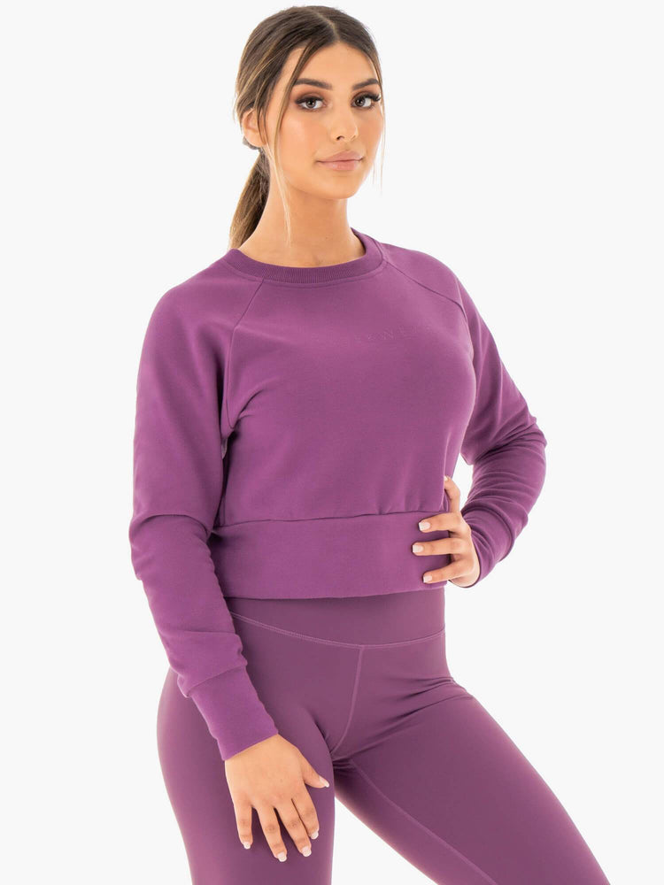 Chandails Ryderwear Motion Violette Femme | EXU-85667610