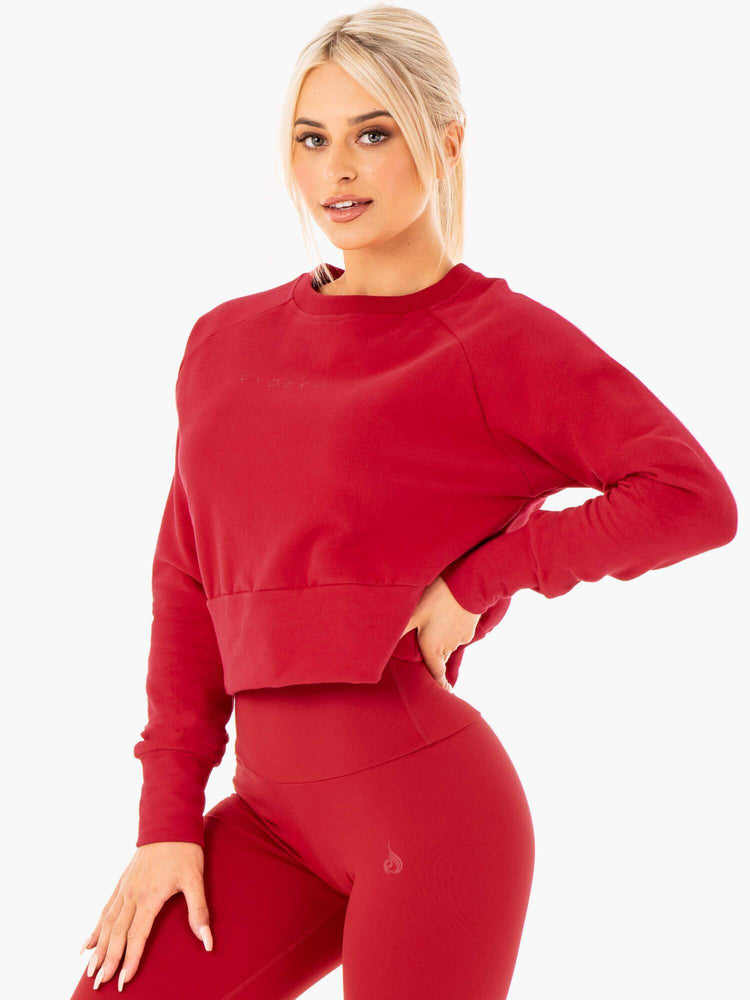 Chandails Ryderwear Motion Rouge Femme | OEN-35533385