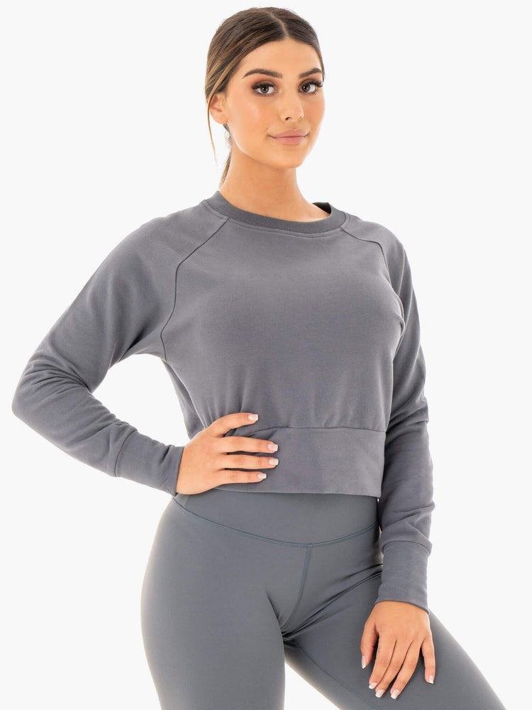 Chandails Ryderwear Motion Grise Femme | RAZ-37079024