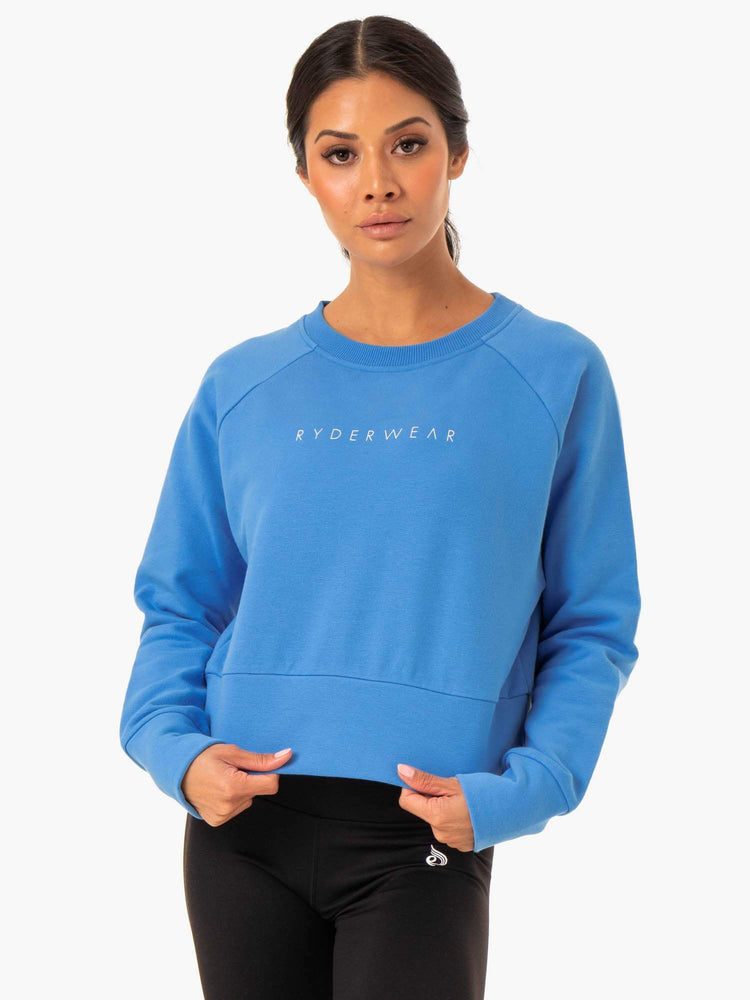 Chandails Ryderwear Motion Bleu Femme | SHA-20571165