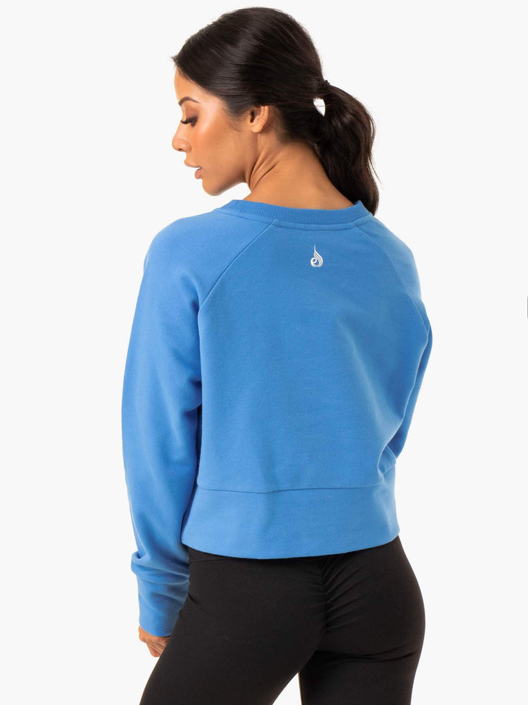 Chandails Ryderwear Motion Bleu Femme | SHA-20571165