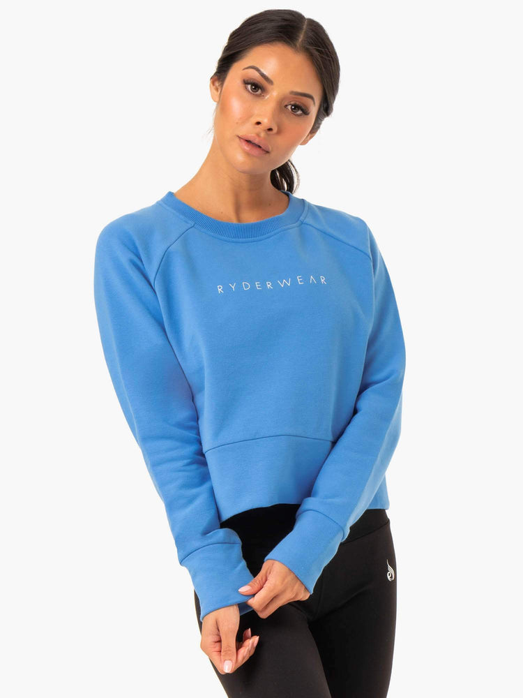 Chandails Ryderwear Motion Bleu Femme | SHA-20571165