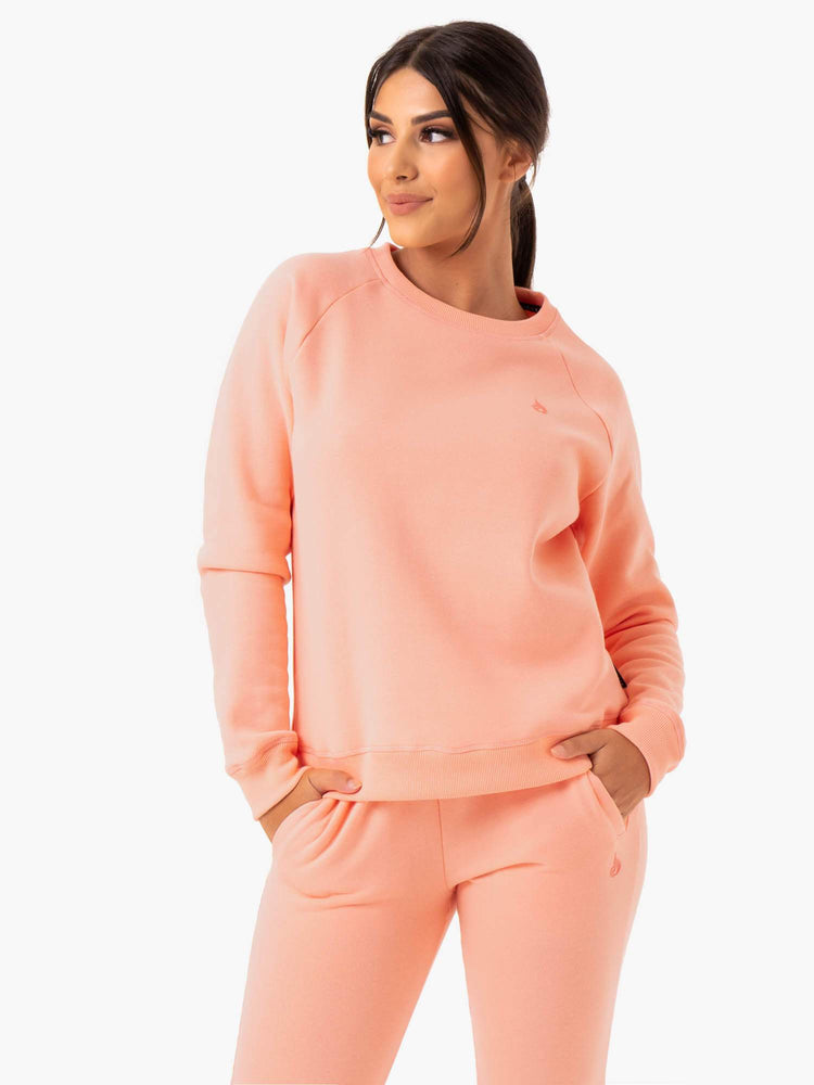 Chandails Ryderwear Adapt Boyfriend Corail Femme | GWX-63771122