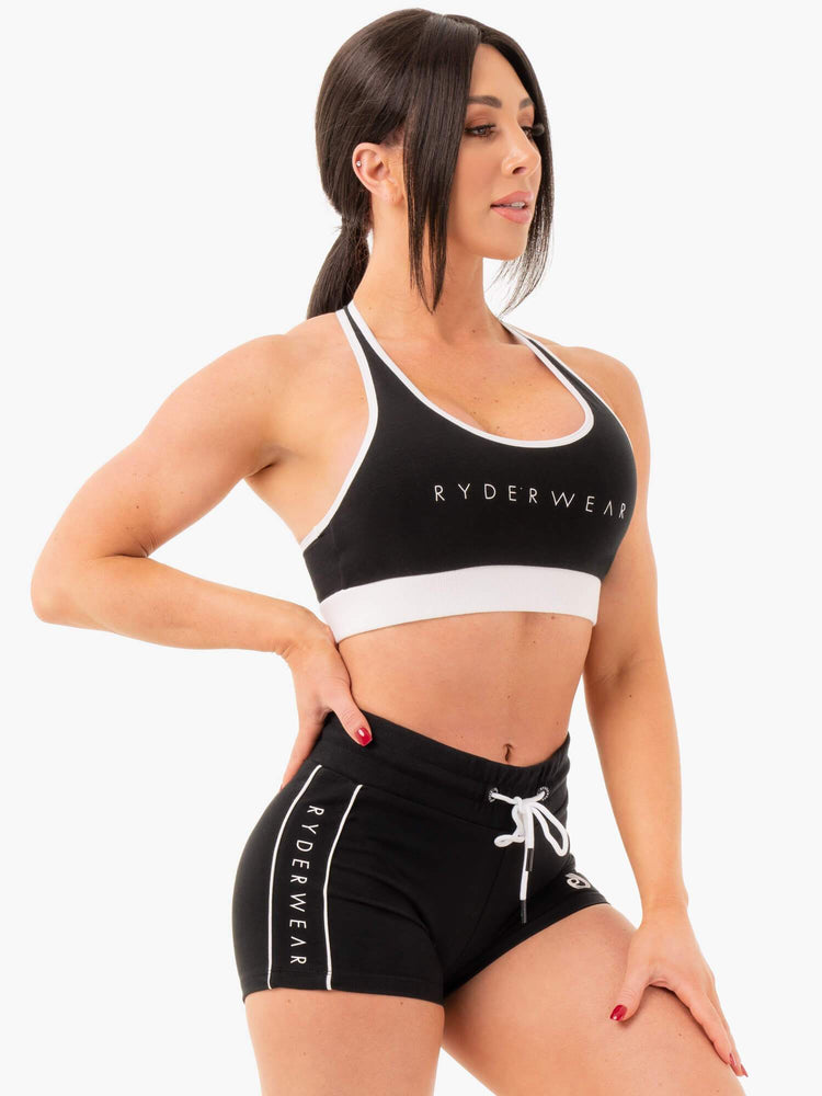 Soutien Gorge Sport Ryderwear Piste Noir Femme | JYI-86065516