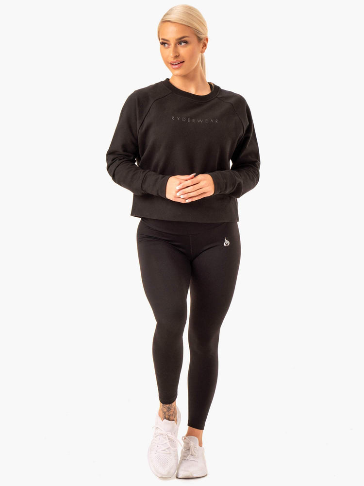 Chandails Ryderwear Motion Noir Femme | ZUW-17526861