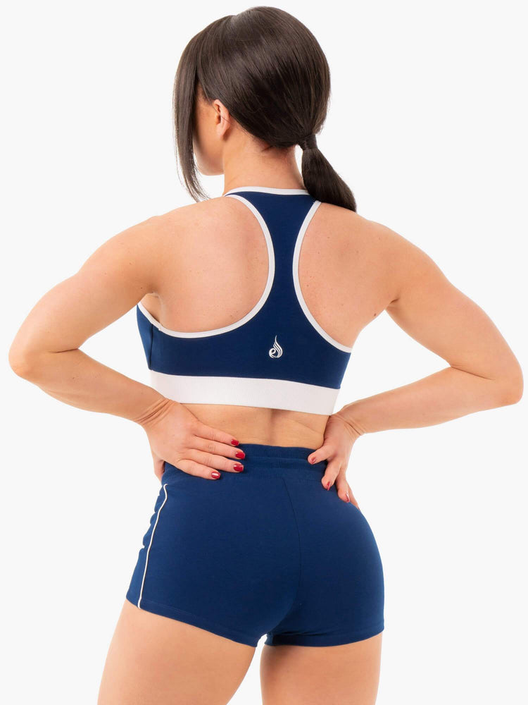 Soutien Gorge Sport Ryderwear Piste Bleu Marine Femme | BZR-61248900