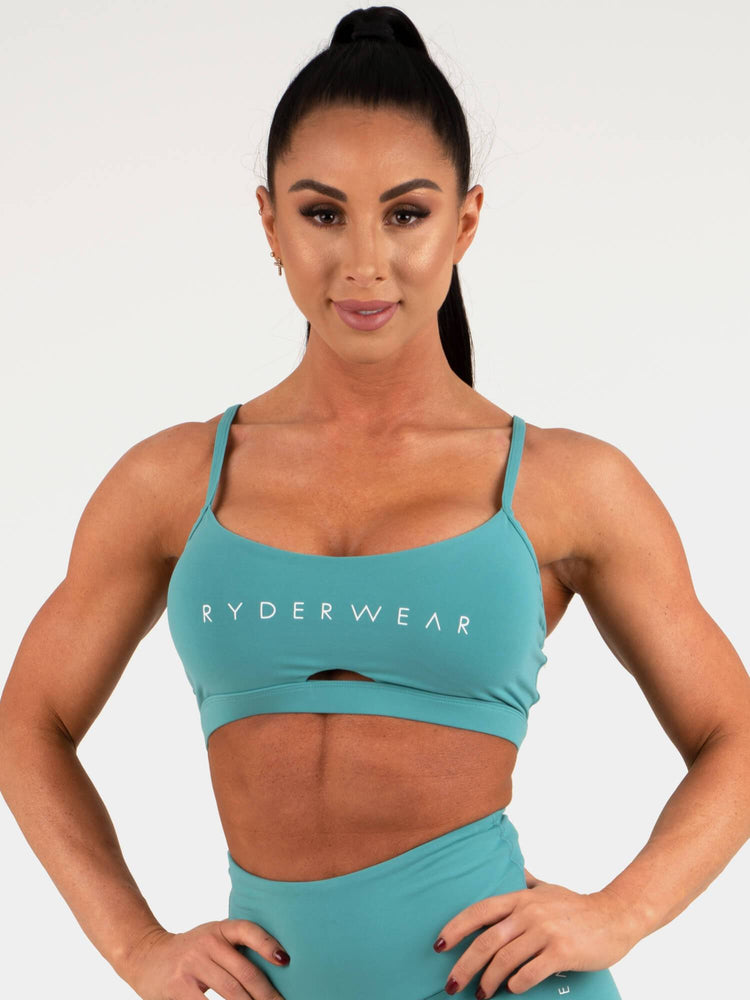 Soutien Gorge Sport Ryderwear Staples Turquoise Femme | SCI-00886533