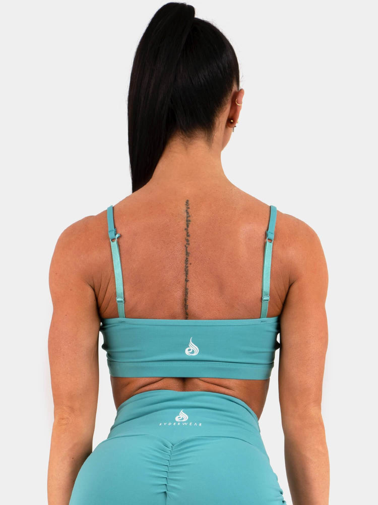 Soutien Gorge Sport Ryderwear Staples Turquoise Femme | SCI-00886533