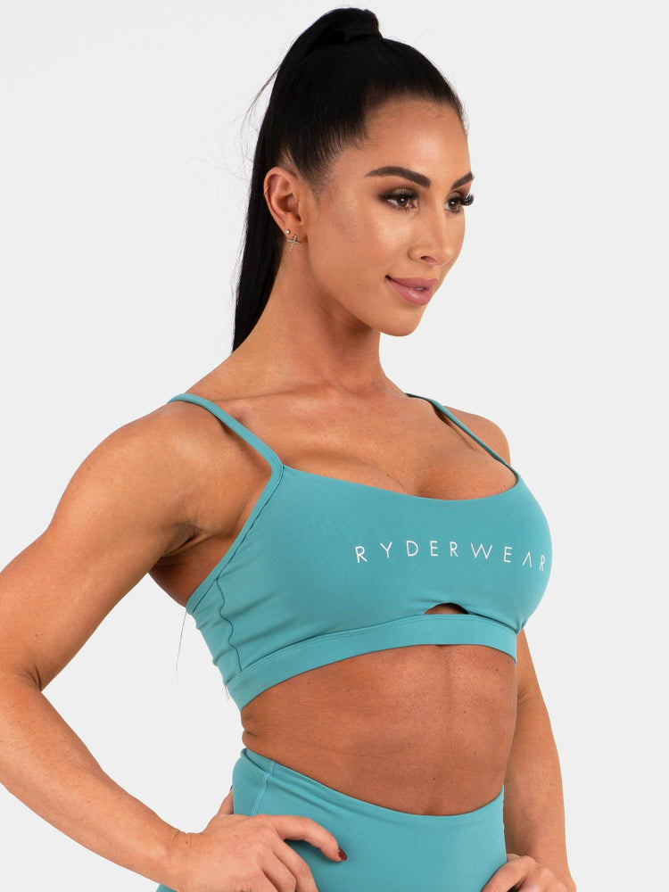 Soutien Gorge Sport Ryderwear Staples Turquoise Femme | SCI-00886533