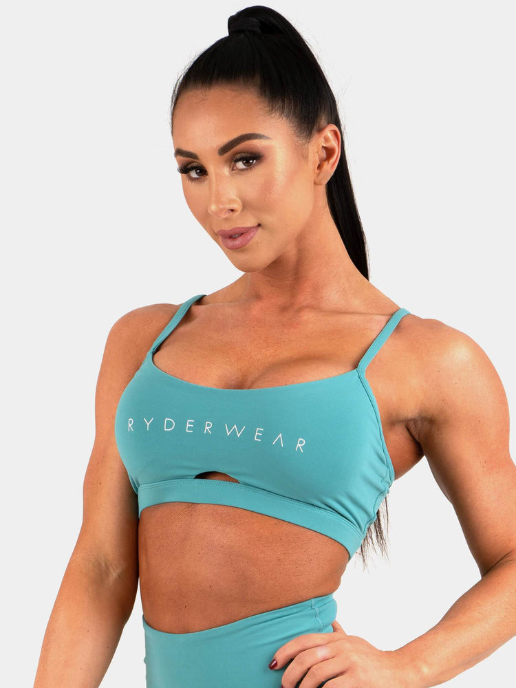 Soutien Gorge Sport Ryderwear Staples Turquoise Femme | SCI-00886533