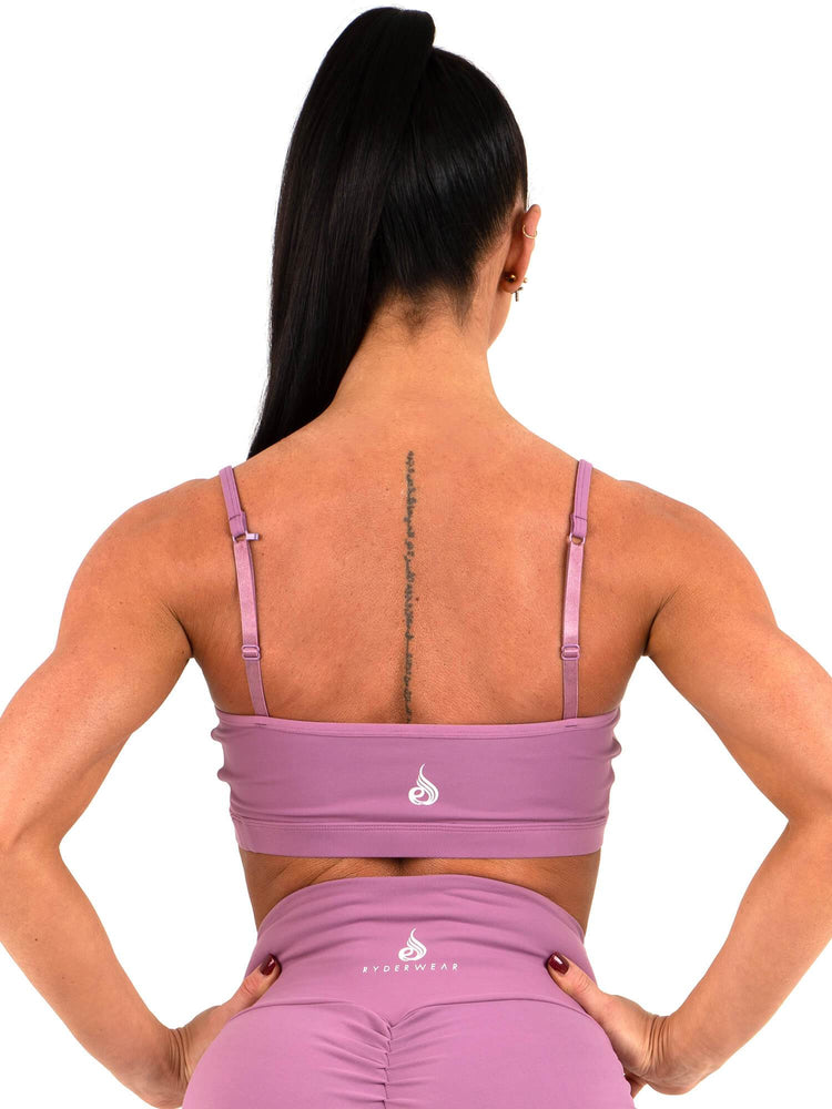 Soutien Gorge Sport Ryderwear Staples Violette Femme | RNW-69932056