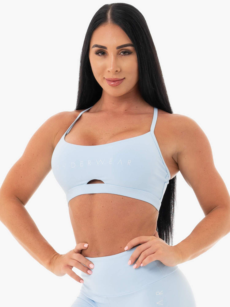 Soutien Gorge Sport Ryderwear Staples Bleu Femme | EUD-53723782