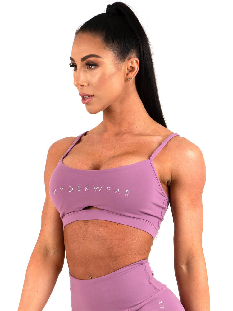 Soutien Gorge Sport Ryderwear Staples Violette Femme | RNW-69932056