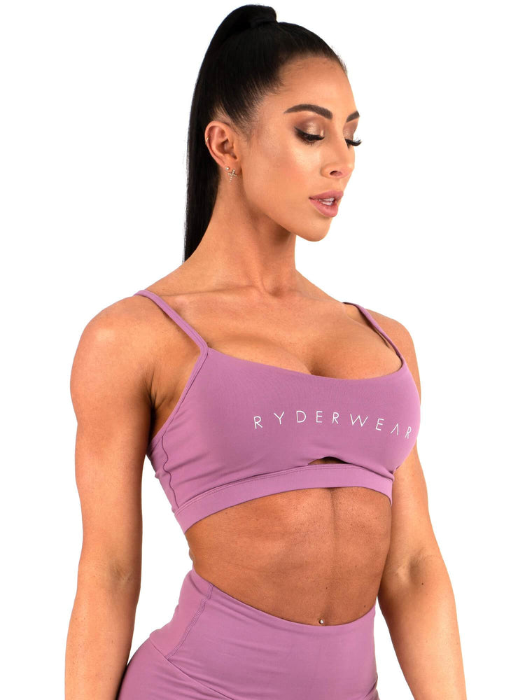 Soutien Gorge Sport Ryderwear Staples Violette Femme | RNW-69932056