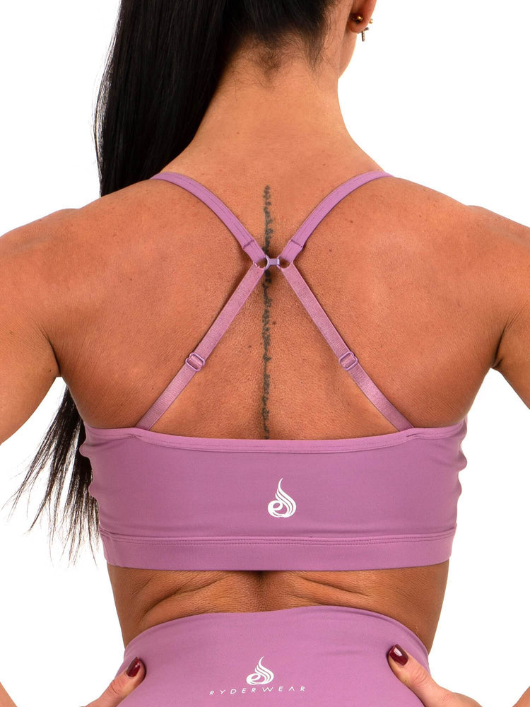 Soutien Gorge Sport Ryderwear Staples Violette Femme | RNW-69932056