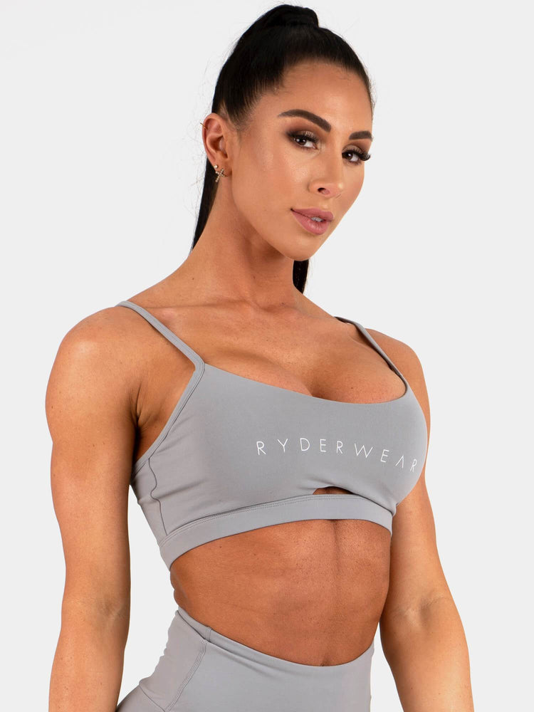 Soutien Gorge Sport Ryderwear Staples Grise Femme | PKH-58861167