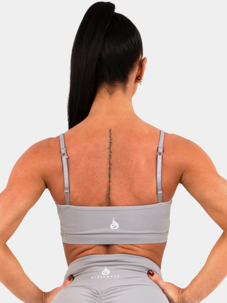 Soutien Gorge Sport Ryderwear Staples Grise Femme | PKH-58861167