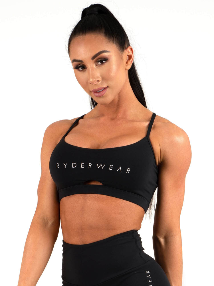 Soutien Gorge Sport Ryderwear Staples Noir Femme | NMW-25146224