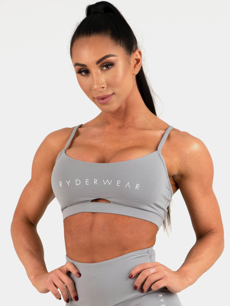 Soutien Gorge Sport Ryderwear Staples Grise Femme | PKH-58861167