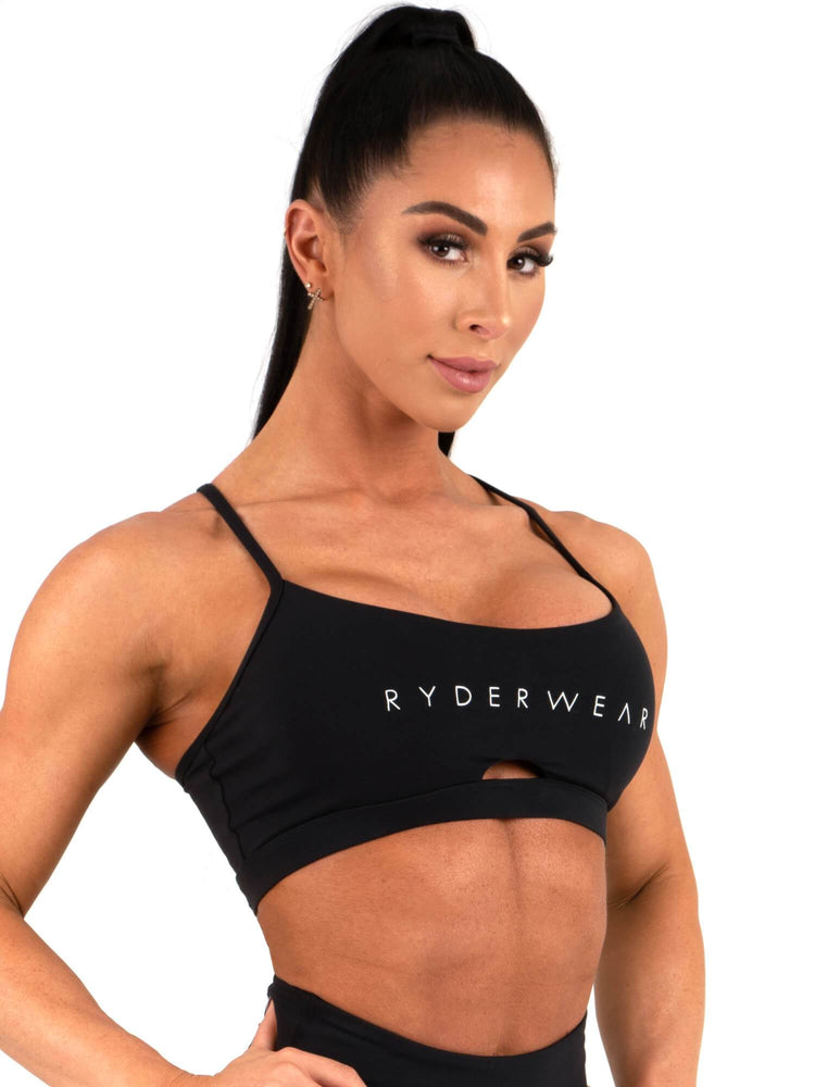 Soutien Gorge Sport Ryderwear Staples Noir Femme | NMW-25146224