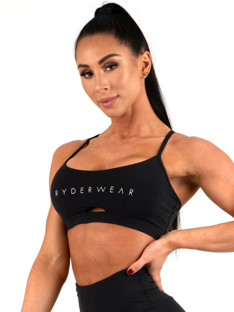 Soutien Gorge Sport Ryderwear Staples Noir Femme | NMW-25146224