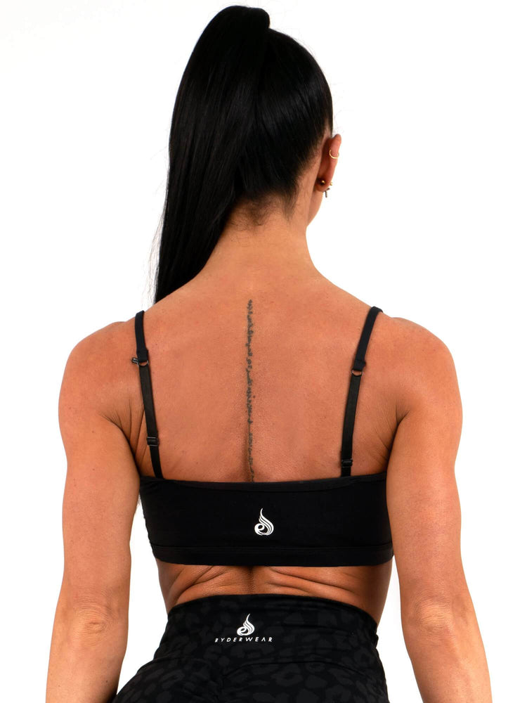 Soutien Gorge Sport Ryderwear Staples Noir Femme | NMW-25146224